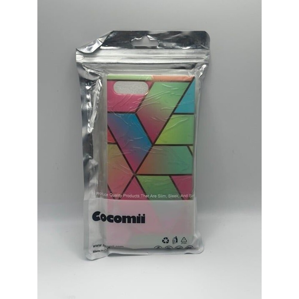Share Cocomii Geometric Rainbow Case for iPhone 7 Plus 8 Plus Slim Cover